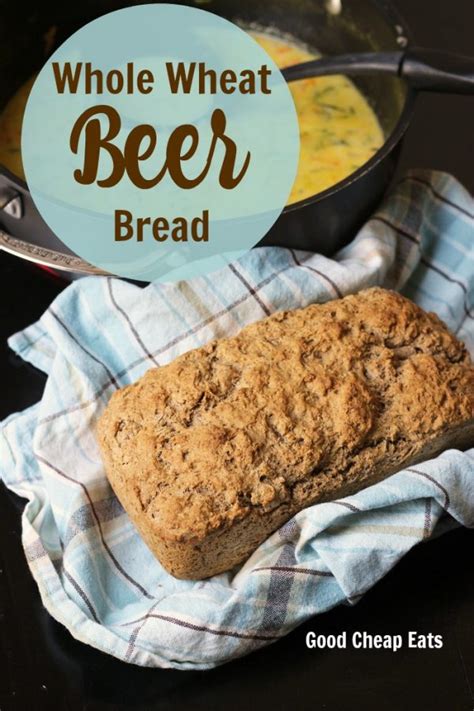 whole-wheat-beer-bread-recipe-quick-and-easy-good-cheap image