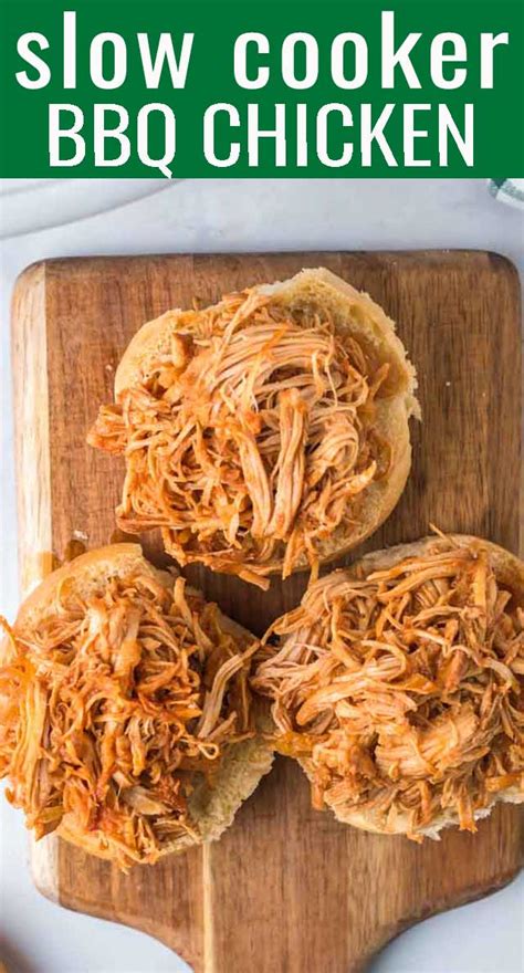 shredded-barbecue-chicken-sandwiches-easy-slow image