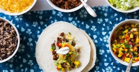 soft-tacos-beef-or-veggie-with-mango-salsa-cozi image