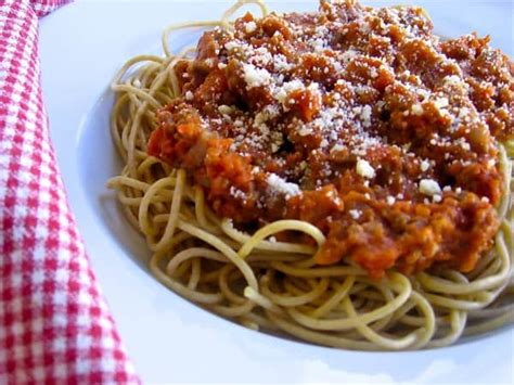 slow-cooker-sausage-spaghetti-sauce-simple image