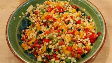 raw-corn-salad-recipe-rachael-ray-show image