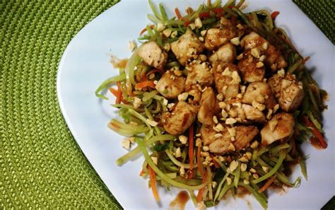 asian-chicken-and-vegetables-with-spicy-peanut-sauce image