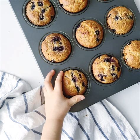 lemon-blueberry-oat-bran-muffins-fraiche-living image