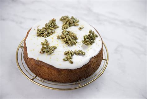 pumpkin-seed-cake-with-olive-oil-lemon-everyday image
