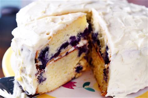 blueberry-lemon-cake-with-cream-cheese-frosting image