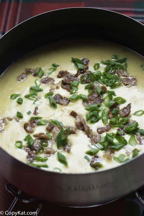 easy-to-make-bacon-cheddar-cheese-fondue image