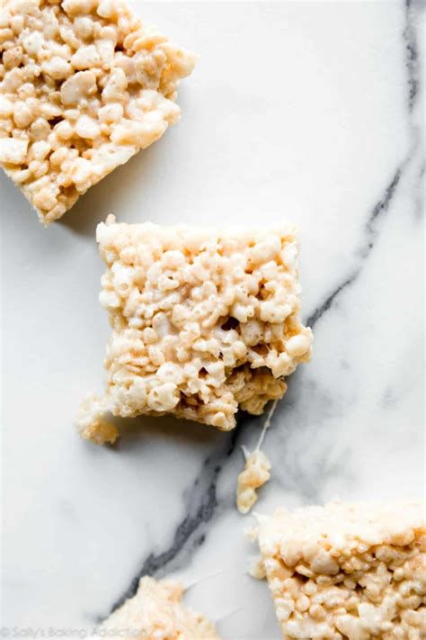 our-favorite-rice-krispie-treats-recipe-sallys-baking image