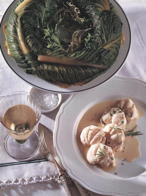 lightly-poached-monkfish-in-creamy-tarragon-sauce-ckbk image