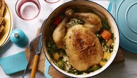 pot-roast-chicken-recipe-bbc-food image