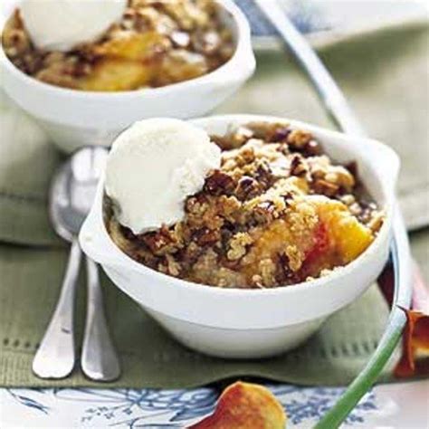 individual-toffee-pecan-and-peach-crisps-recipe-peach image