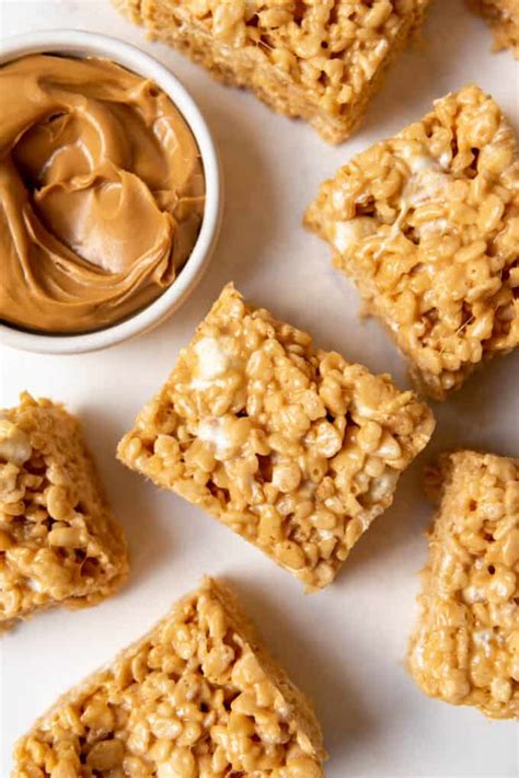 no-bake-peanut-butter-rice-krispie-treats-house-of image