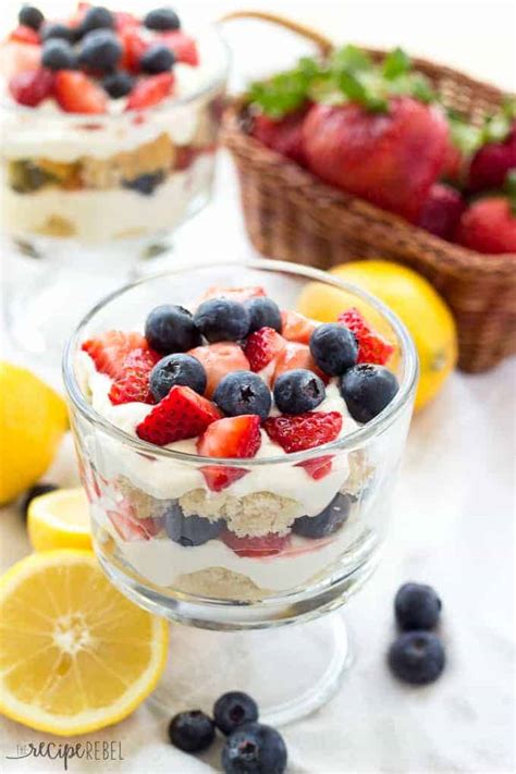 lemon-berry-cheesecake-trifles-the-recipe-rebel image