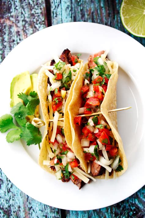tequila-lime-steak-tacos-with-fresh-pico-de-gallo image