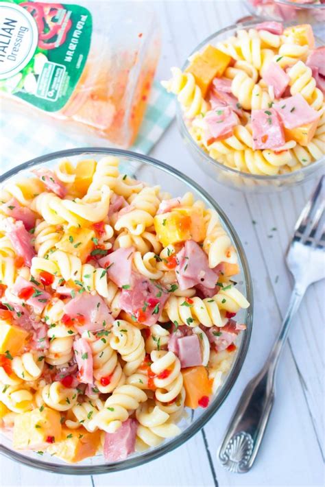 ham-and-cheese-pasta-salad-no-mayonnaise-big image