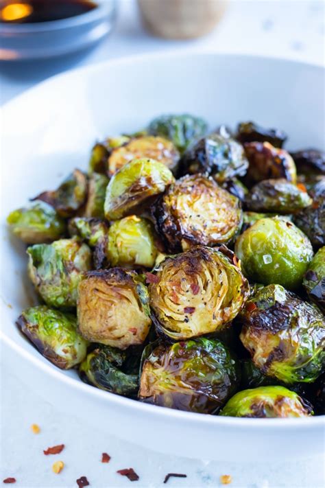 crispy-air-fryer-brussels-sprouts-evolving-table image