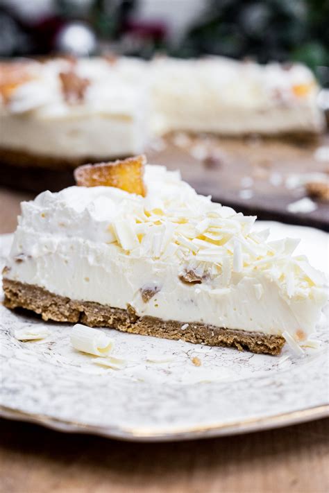 white-chocolate-ginger-cheesecake-no-bake-from-the image