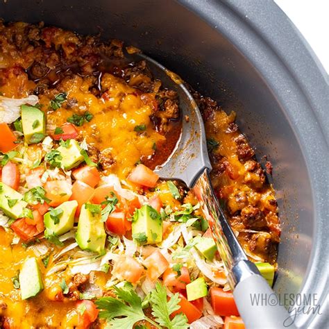 keto-taco-casserole-crock-pot-or-oven-wholesome image