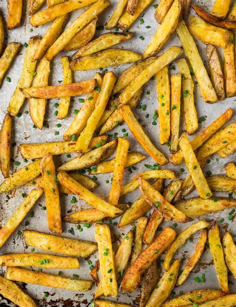 baked-french-fries-healthy-and-crispy-wellplatedcom image