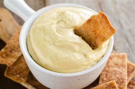 pumpkin-mousse-dip-with-pie-crust-dippers-the image