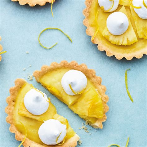 lemon-pineapple-meringue-tartlets-ricardo image