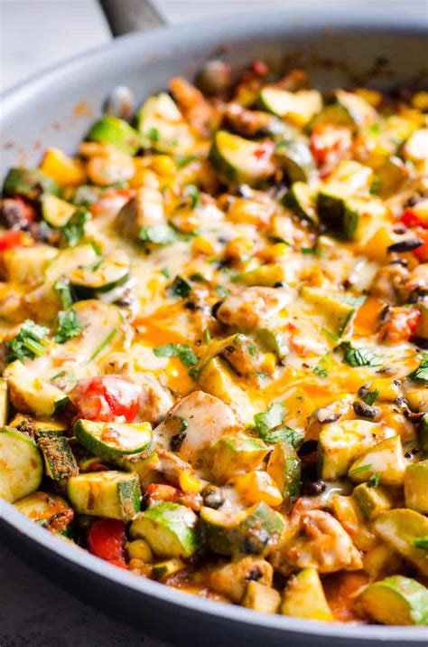 tex-mex-chicken-and-zucchini-low-carb-ifoodrealcom image