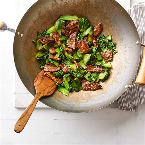 beef-stir-fry-with-baby-bok-choy-ginger image