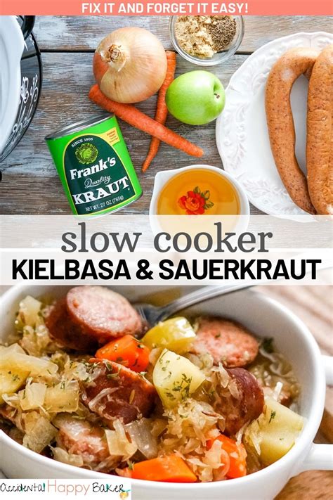 slow-cooker-kielbasa-and-sauerkraut-accidental image