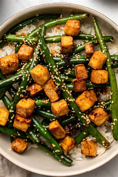 garlic-green-bean-stir-fry-with-crispy-tofu-from-my-bowl image