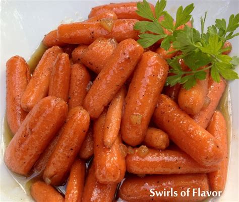 gingered-cinnamon-honey-glazed-carrots-swirls-of-flavor image