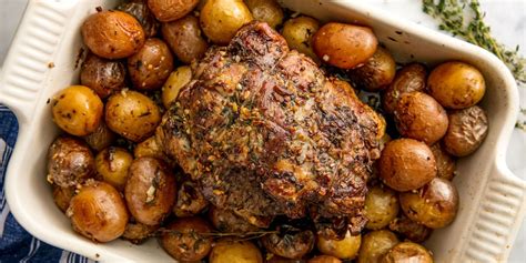 best-roast-lamb-recipe-how-to-make-roast-lamb-delish image