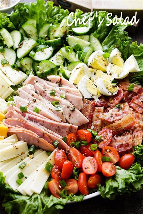chef-salad-recipe-perfect-work-lunch-or-main-dish image