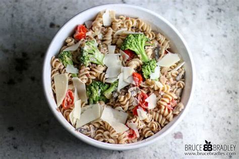 recipe-gorgonzola-pasta-with-vegetables-bruce-bradley image