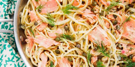 best-smoked-salmon-pasta-recipe-delish image