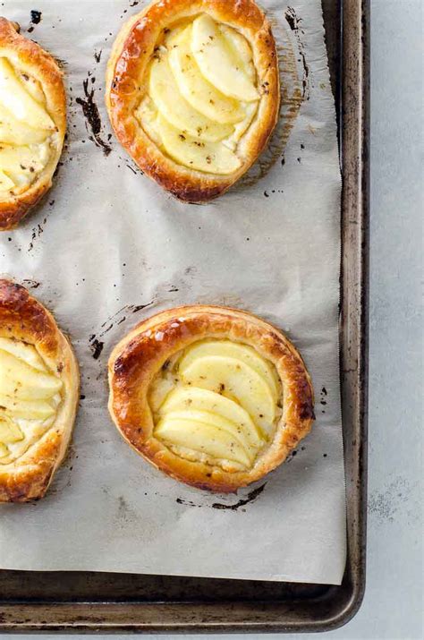 puff-pastry-apple-tart-with-goat-cheese-and-honey image