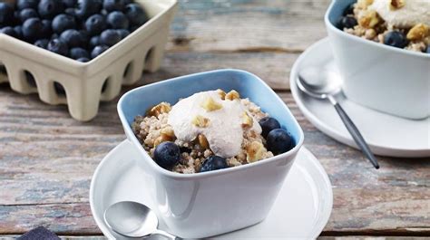 breakfast-quinoa-with-walnut-cream-and-blueberries image