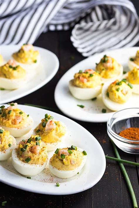 shrimp-deviled-eggs-the-blond-cook image