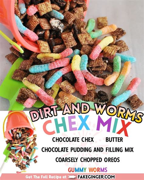 persnickety-plates-dirt-and-worms-chex-mix image