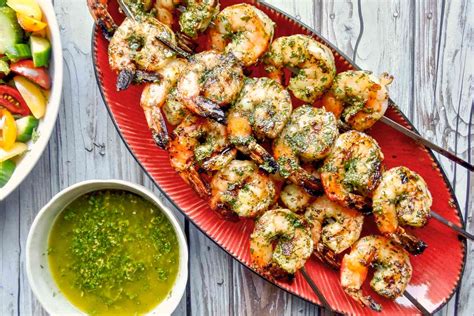 grilled-shrimp-with-chermoula-recipe-simply image