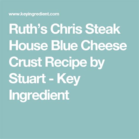 ruths-chris-steak-house-blue-cheese-crust image