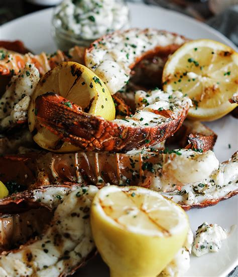 grilled-lobster-tails-with-herb-butter-heinens-grocery image