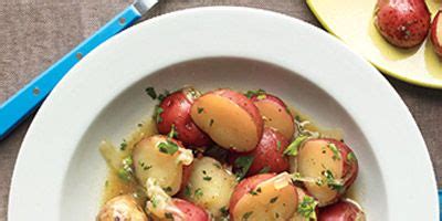 beer-braised-sausages-with-warm-potato-salad image