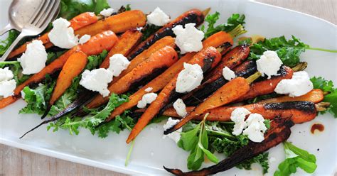 the-chew-ina-garten-maple-roasted-carrot-salad image