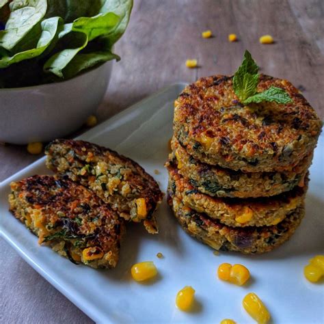 vegetable-quinoa-patty-recipe-by-archanas-kitchen image