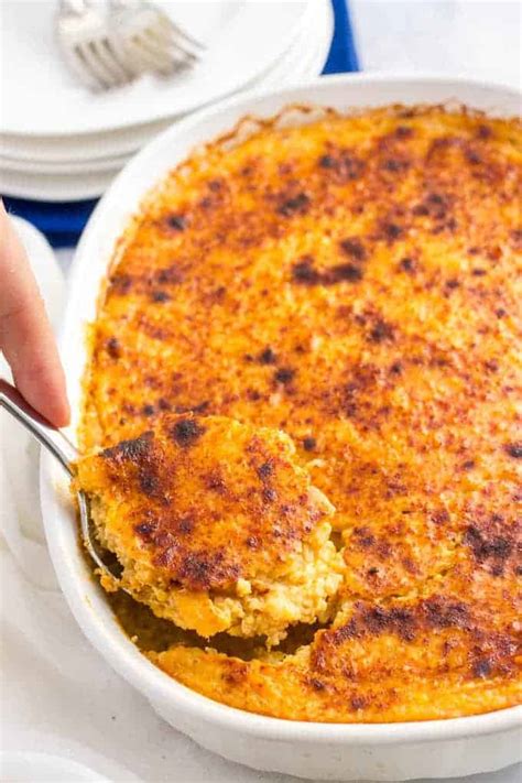 overnight-cheesy-grits-casserole-family-food-on-the image