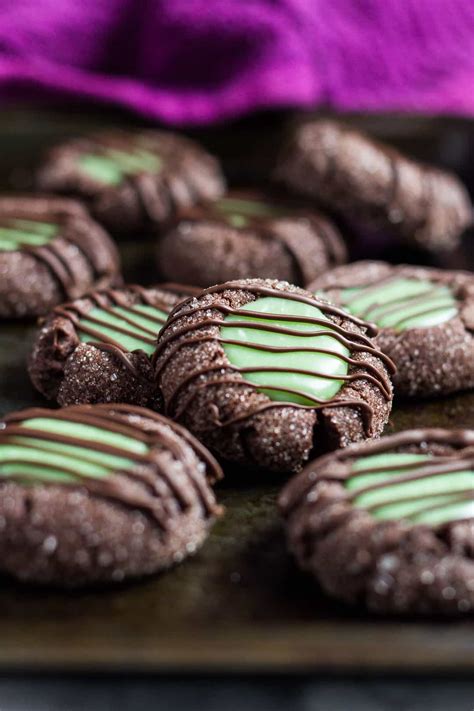 mint-chocolate-thumbprint-cookies-marshas-baking image