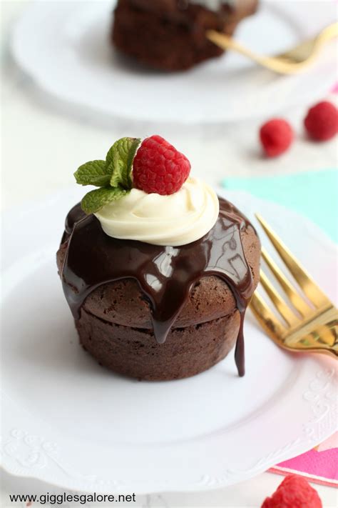 mini-chocolate-cake-with-chocolate-raspberry-ganache image