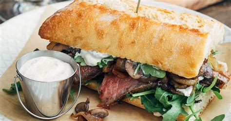 steak-sandwich-recipe-with-horseradish-mayo-striped image