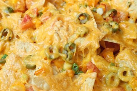 easy-cheesy-velveeta-chicken-nachos image