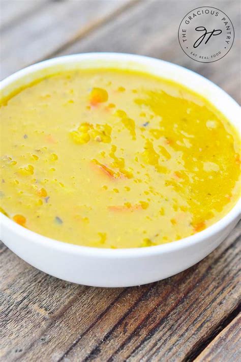 clean-eating-carrot-ginger-red-lentil-soup image
