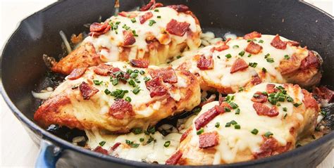 best-cheesy-bacon-ranch-chicken-breasts image